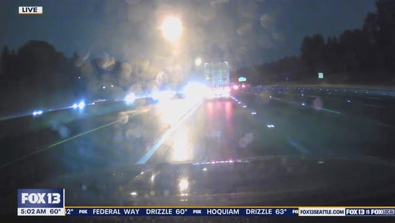 Slick road conditions in western WA