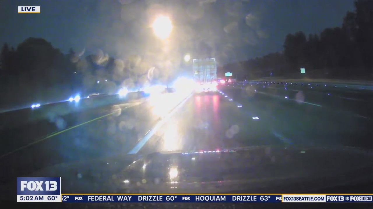 Slick road conditions in western WA