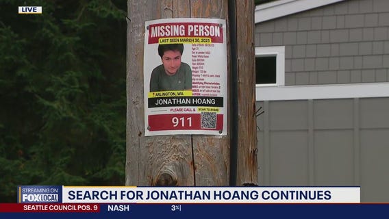 Search for Jonathan Hoang draws attention from WA Governor Bob Ferguson
