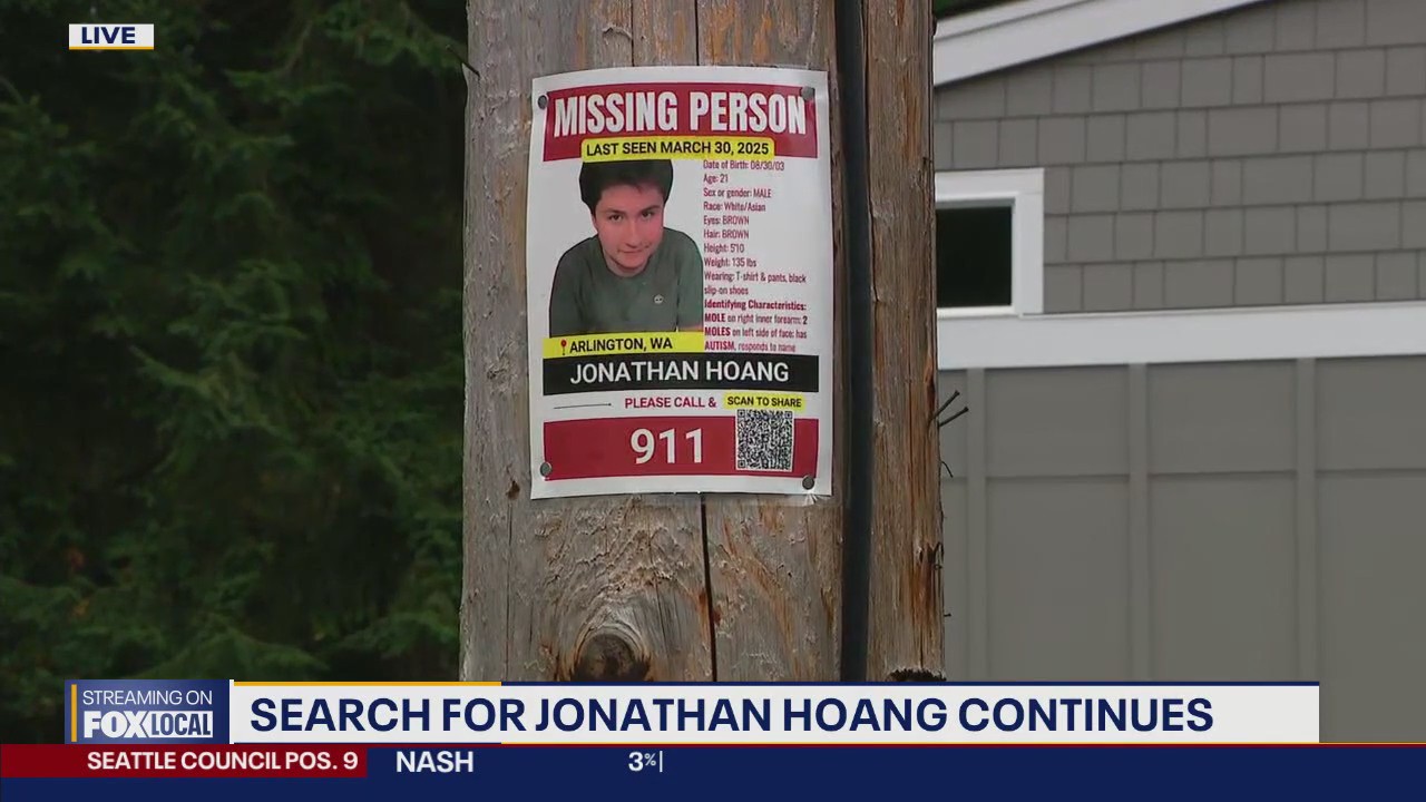 Search for Jonathan Hoang draws attention from WA Governor Bob Ferguson