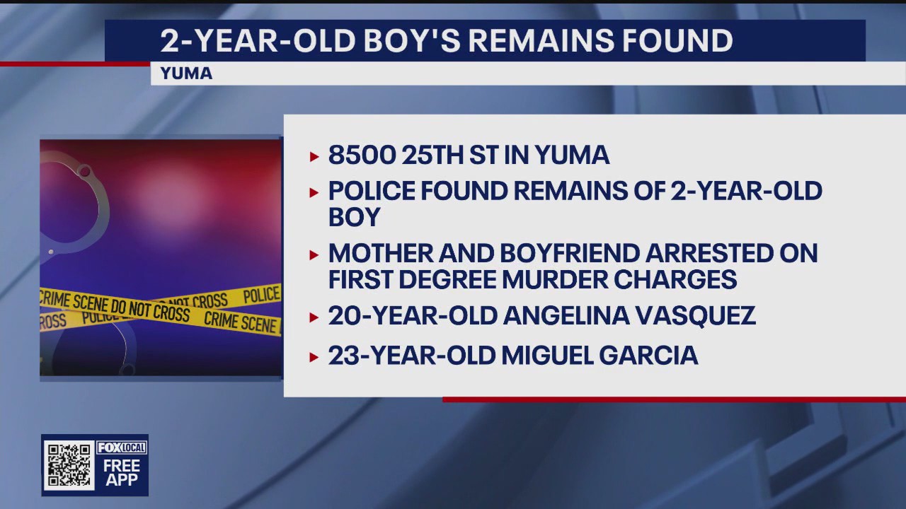 Mother, her boyfriend accused of killing her son in Yuma