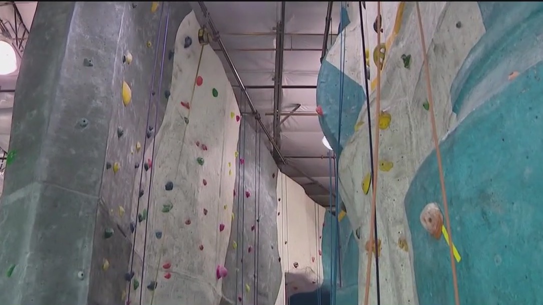 Climbing gym offers activities to beat the heat