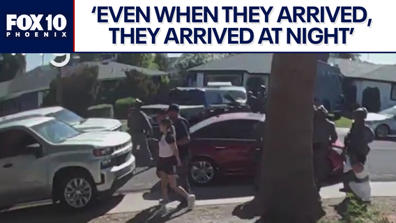 Woman recalls theft group's bust in her neighborhood