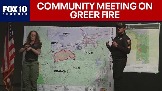 Community leaders provide May 15 update on Greer Fire