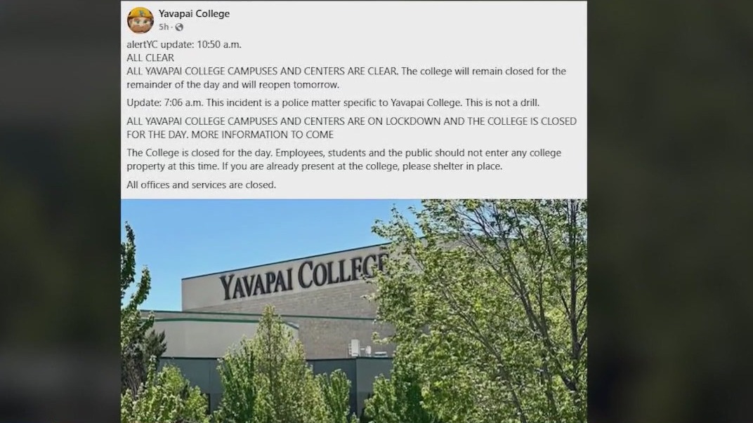 Threat call prompted Yavapai College lockdown