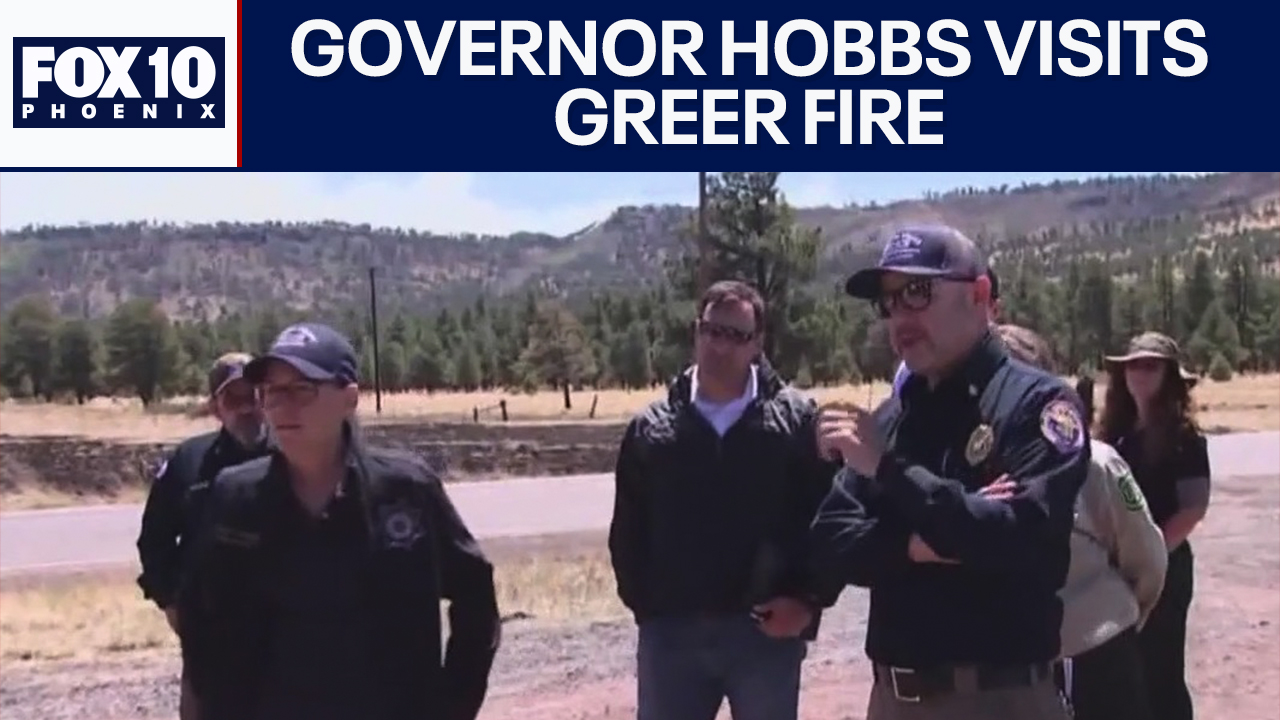 Gov. Hobbs declares state of emergency for Greer Fire