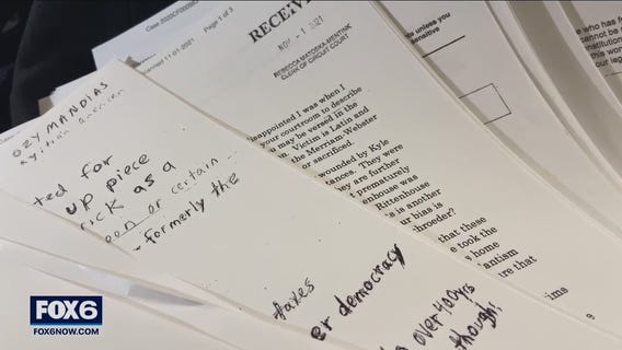 Kyle Rittenhouse trial: Emails, letters to courthouse