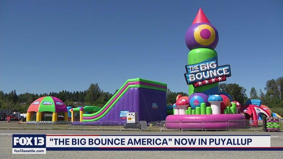 World's largest bounce house comes to Washington