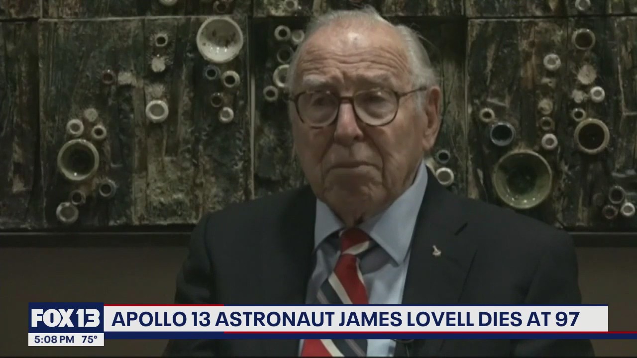 Apollo 13 astronaut James Lovell dies at 97