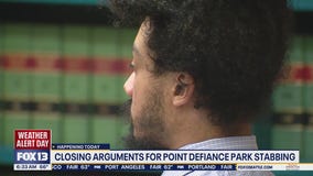 Closing arguments for Point Defiance Park stabbing in Tacoma, WA