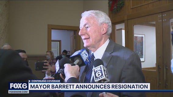 Milwaukee Mayor Tom Barrett resigns