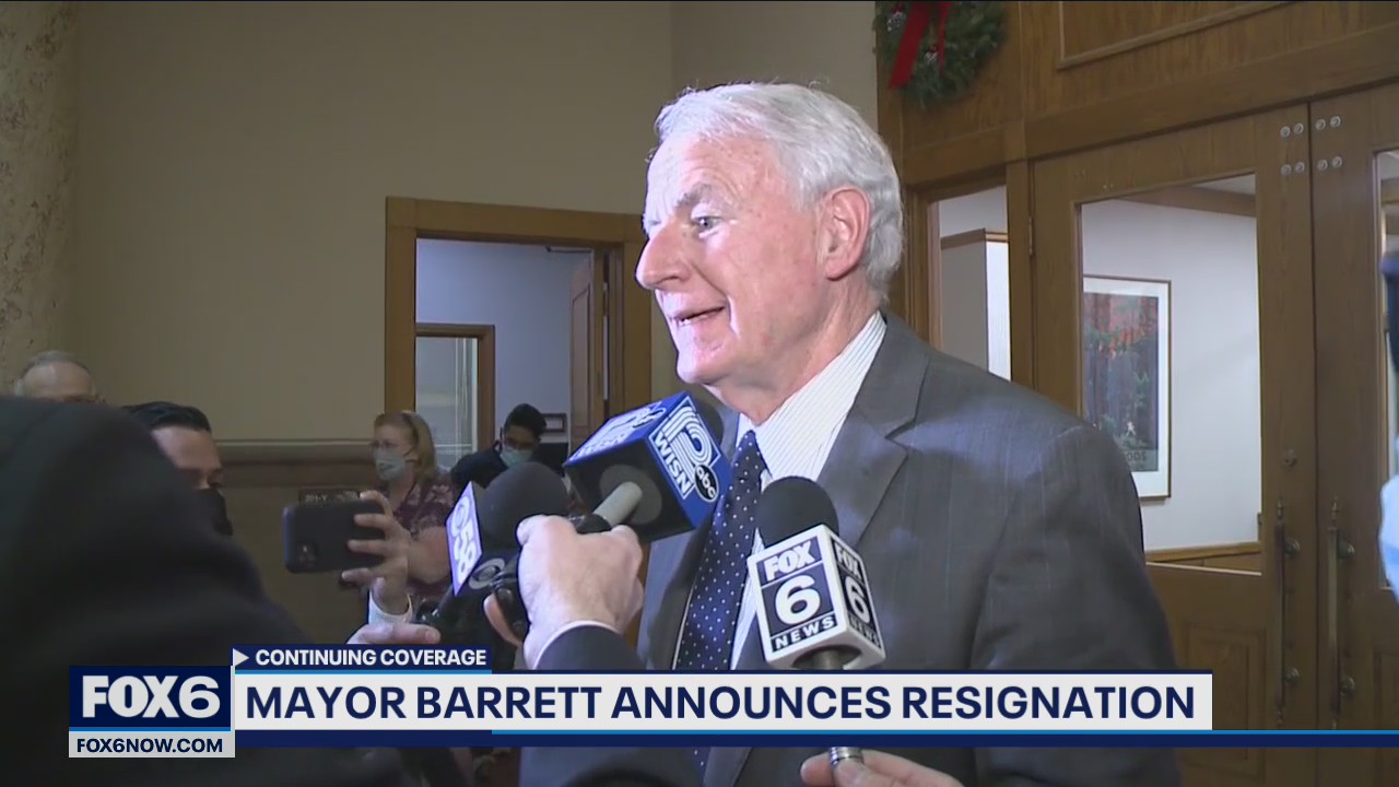 Milwaukee Mayor Tom Barrett resigns