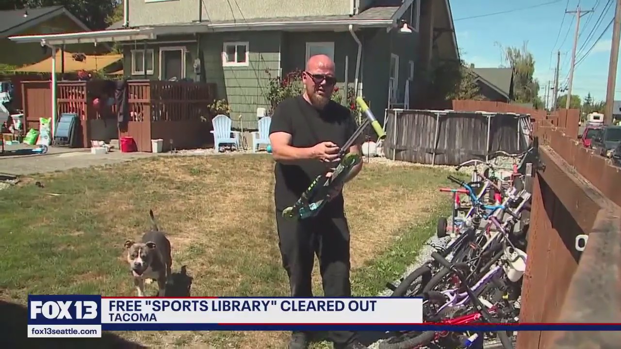 Free ?sports library? in Tacoma, WA cleared out by thieves