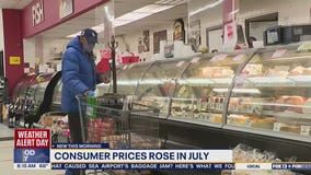 Consumer prices rose in July, Trump pushes Powell to lower interest rates