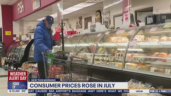 Consumer prices rose in July, Trump pushes Powell to lower interest rates