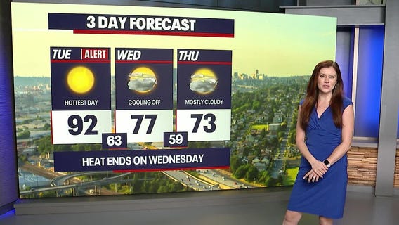 Seattle weather: Heat Advisory remains in effect through Tuesday evening