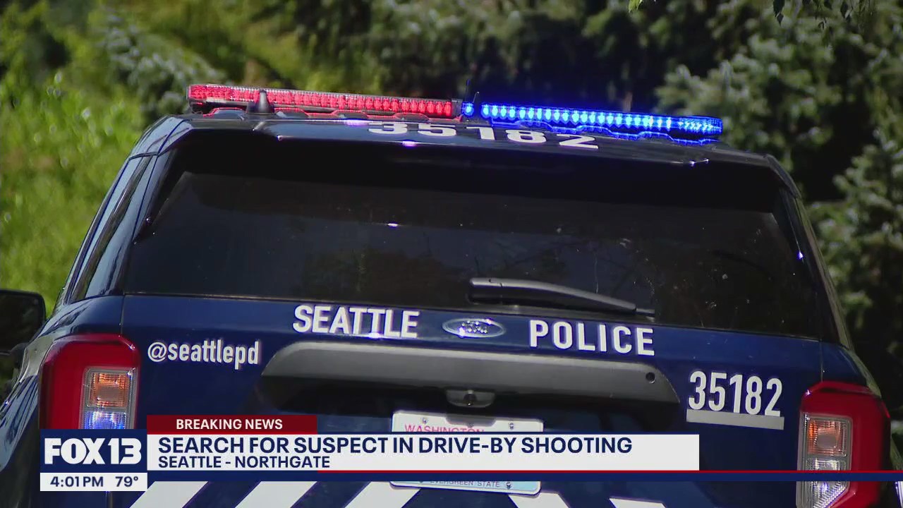 Seattle Police searching for drive-by shooting suspect | FOX 13 Seattle