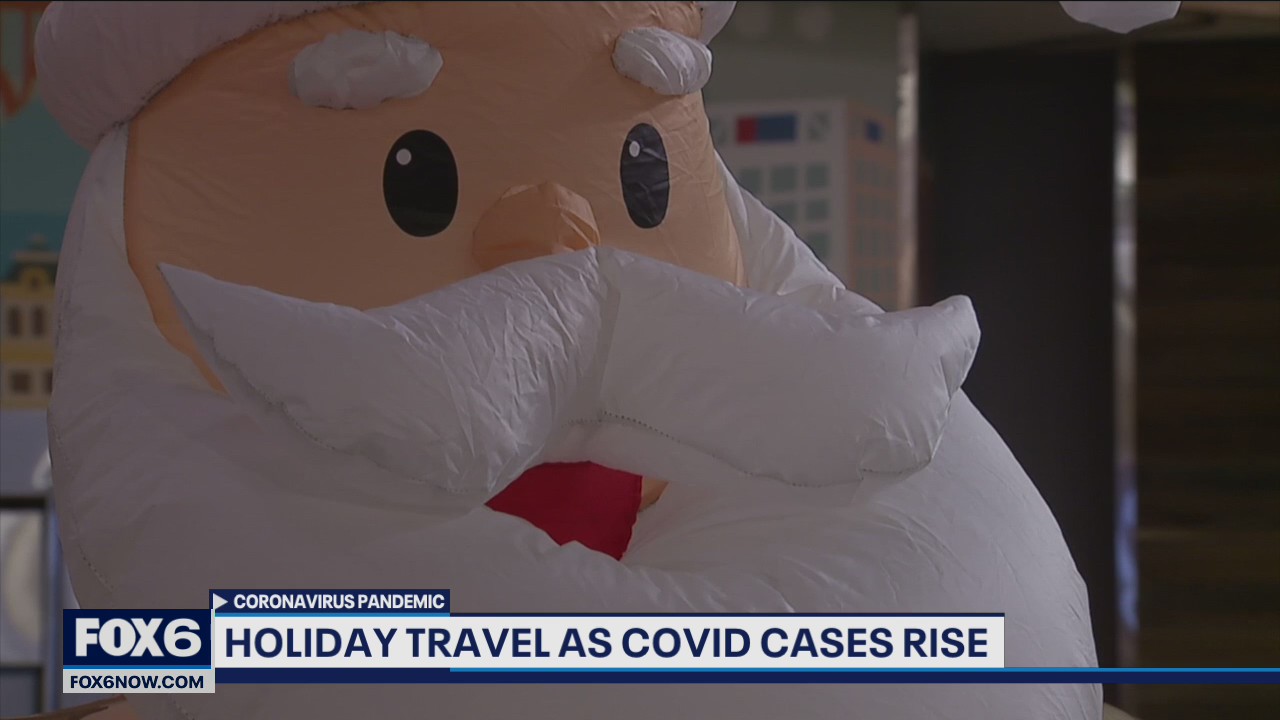 Holiday travel, COVID cases on the rise again