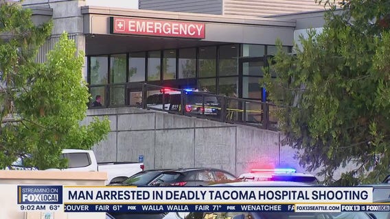 Man arrested for shooting at Tacoma hospital