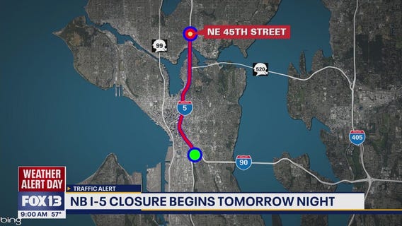 Several road closures across Seattle this weekend