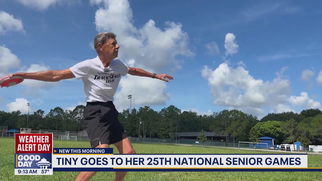 Tiny goes to her 25th National Senior Games