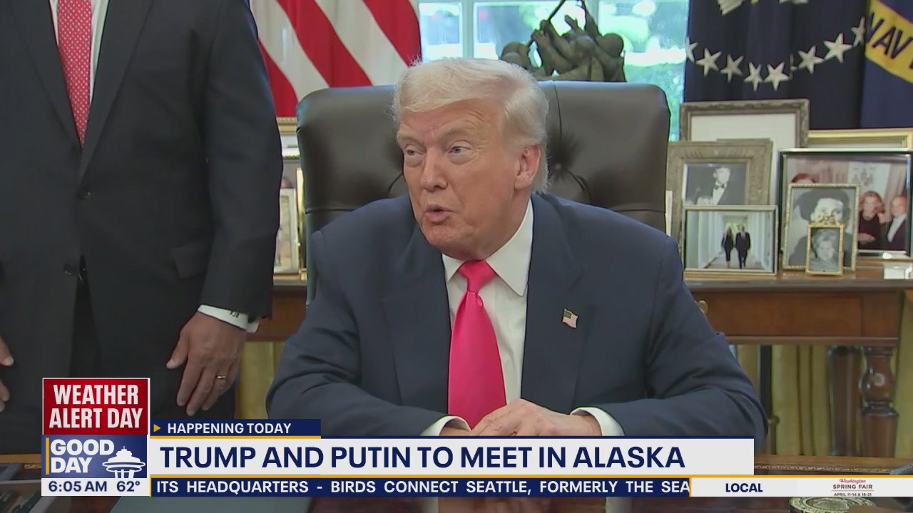 Trump and Putin to meet in Alaska