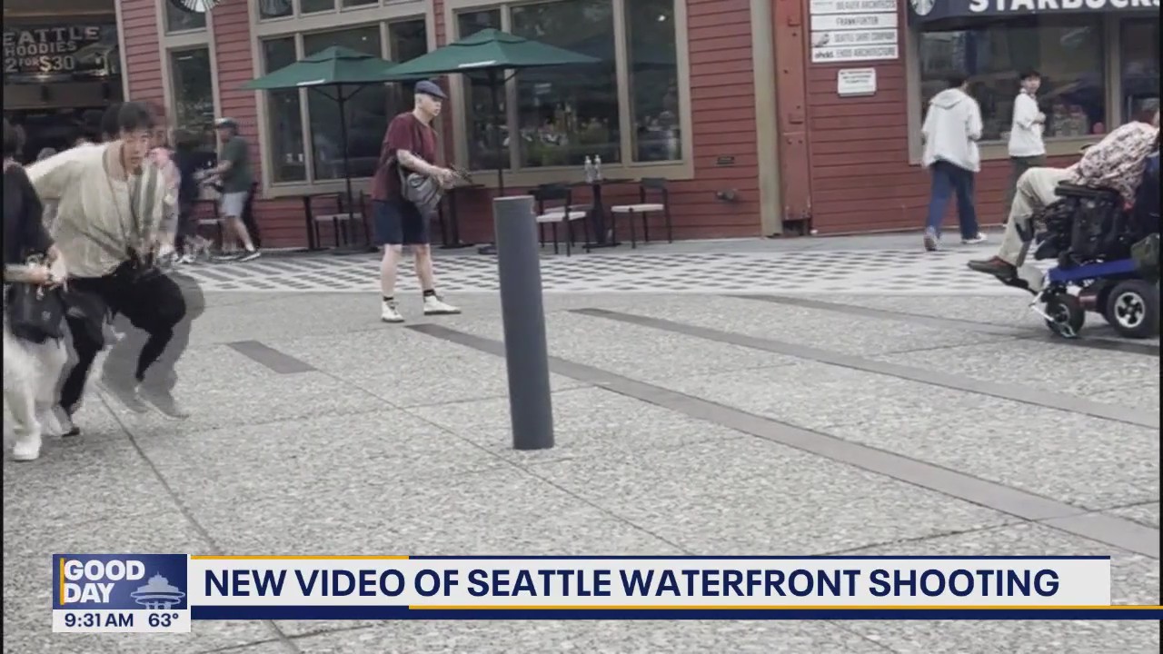 Man shoots person in wheelchair on Seattle's waterfront