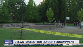 Crews to clear out Seattle encampment