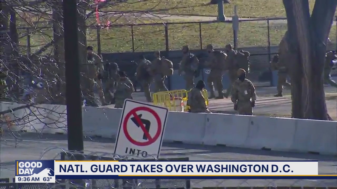 US National Guard takes over Washington, D.C.