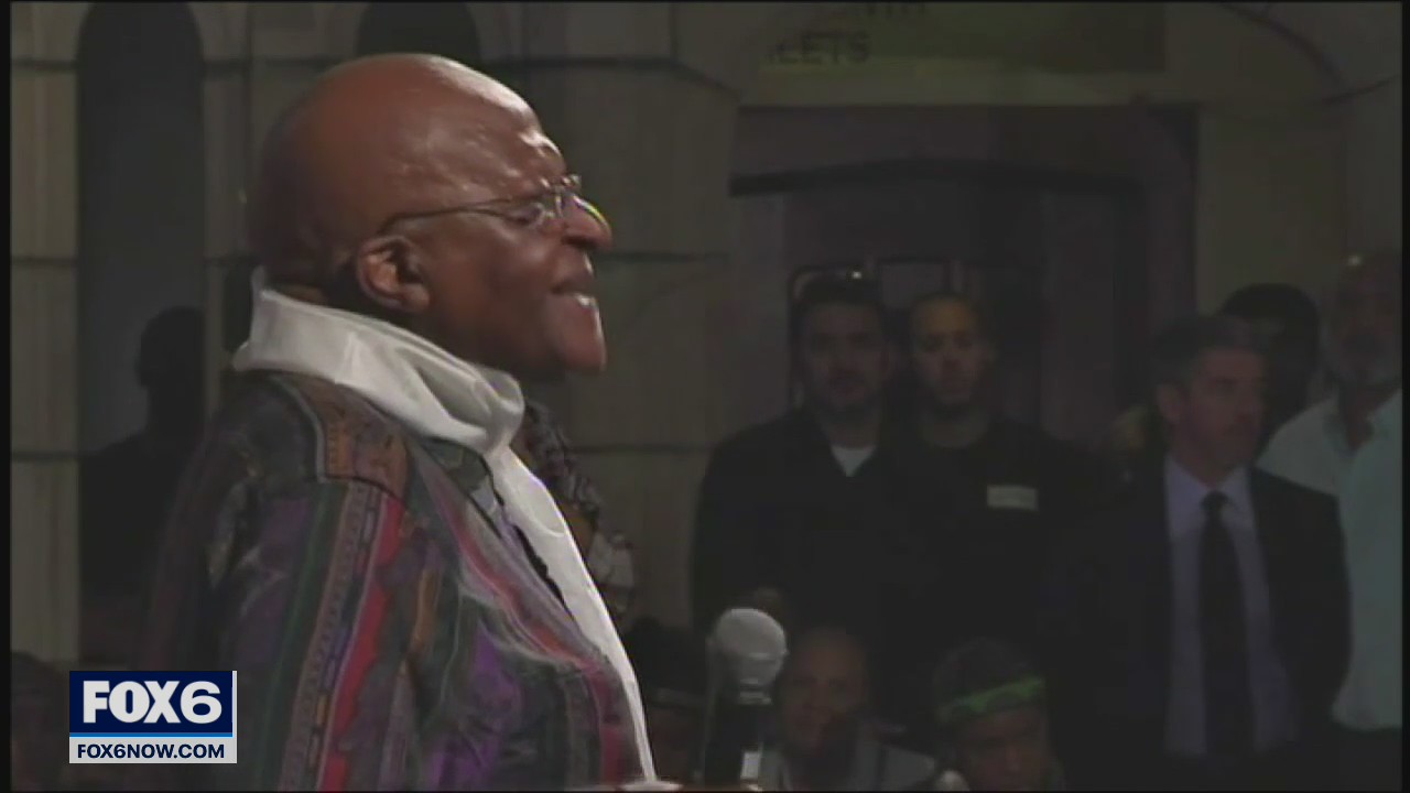 Archbishop Tutu honored at Marquette
