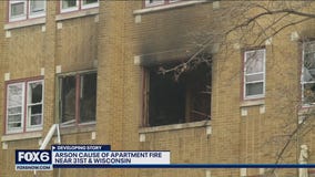 Milwaukee apartment arson, man arrested