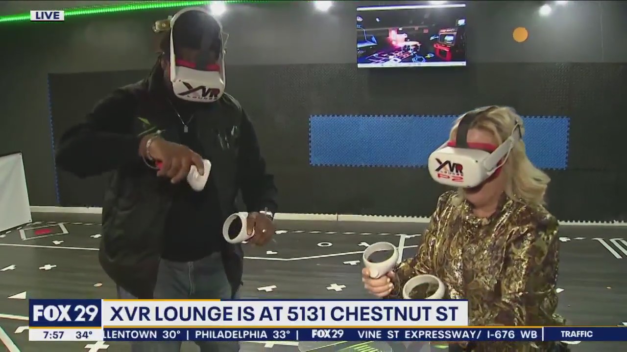 Philadelphia's XVR Lounge becomes first Black-owned VR gaming arena on East Coast