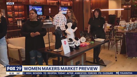 Hyatt Centric Center City hosts first Women Makers Market highlighting women-owned businesses