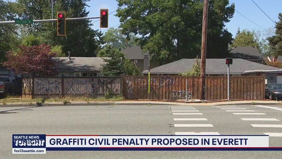 Everett considers law for graffiti fines