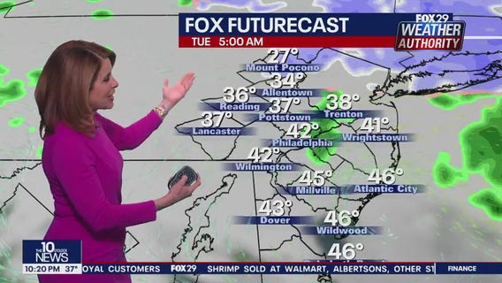 Weather Authority: Monday, 10 p.m. update