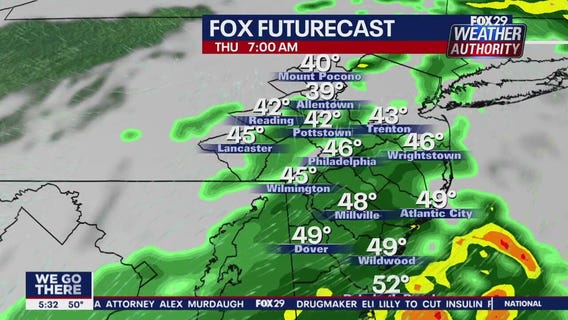 Weather Authority: 5 p.m. Wednesday forecast