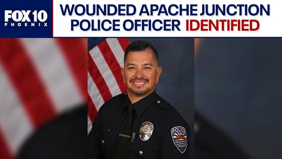 Apache Junction PD identifies officer hurt in shooting