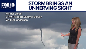 Funnel cloud spotted in Yavapai County