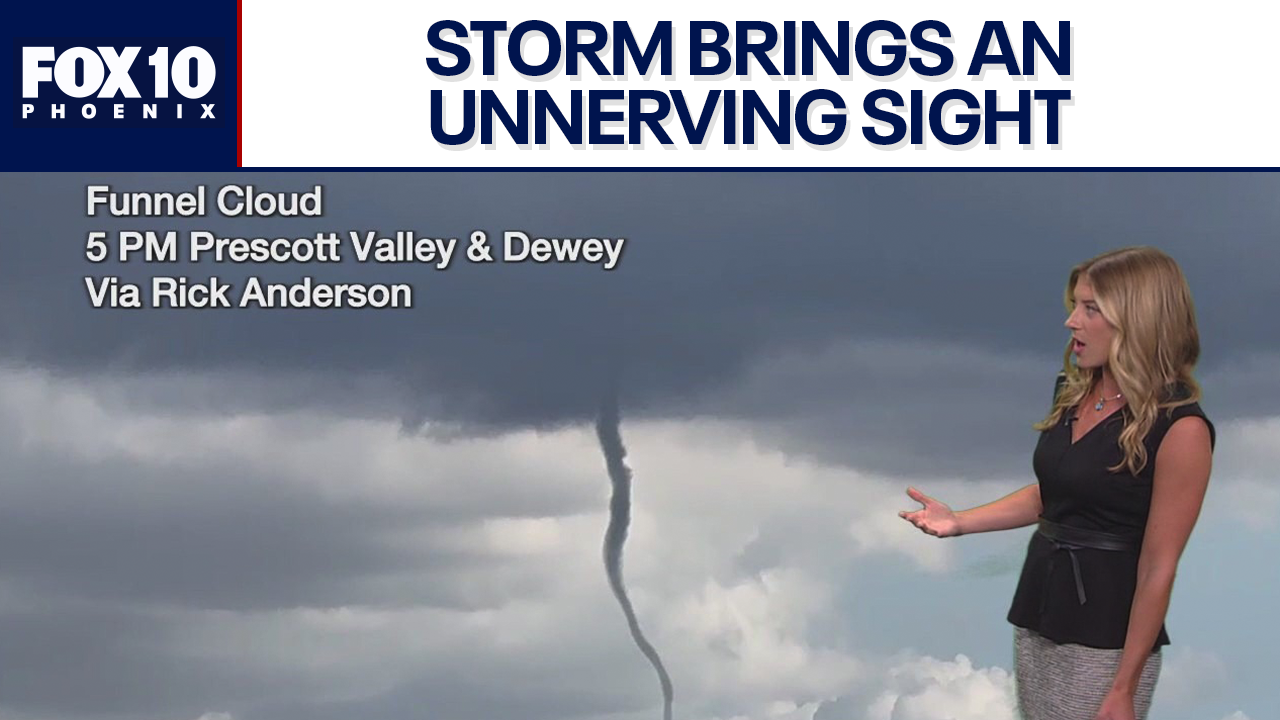 Funnel cloud spotted in Yavapai County