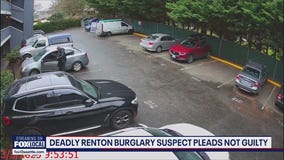 Deadly Renton burglary suspect pleads not guilty