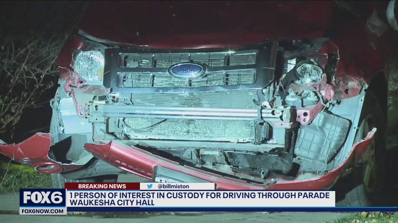 Waukesha Christmas parade tragedy, person of interest in custody
