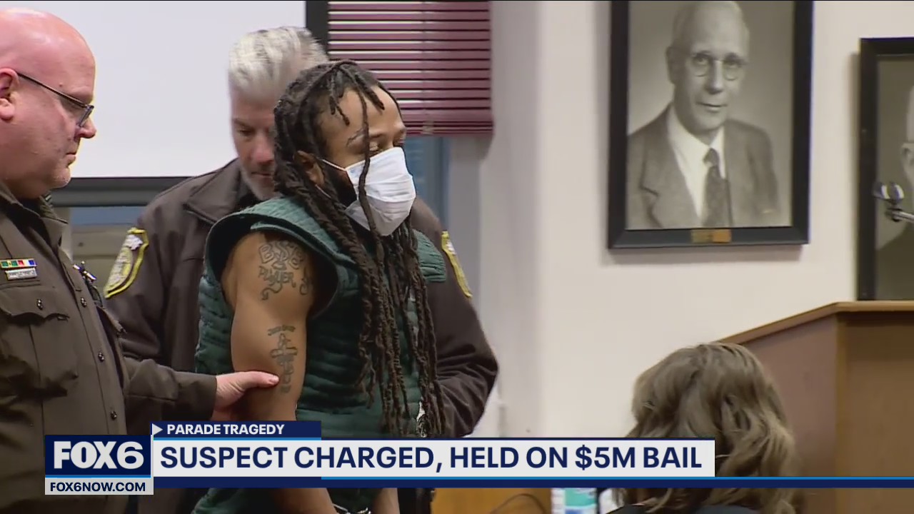 $5 million bail for alleged SUV driver in Waukesha Christmas parade