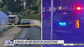 3 people shot, killed in Renton home, shooter at large