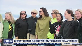 Storm to honor Sue Bird with statue outside Climate Pledge Arena today