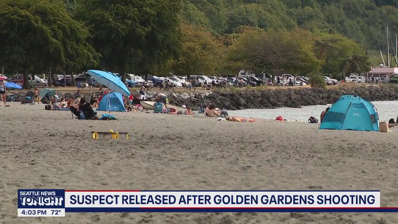 Seattle police release suspect in Golden Gardens shootings