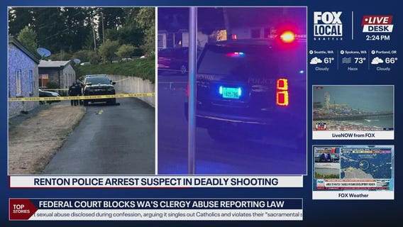 Renton triple homicide suspect in custody