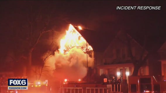 House fire near 24th and Burleigh
