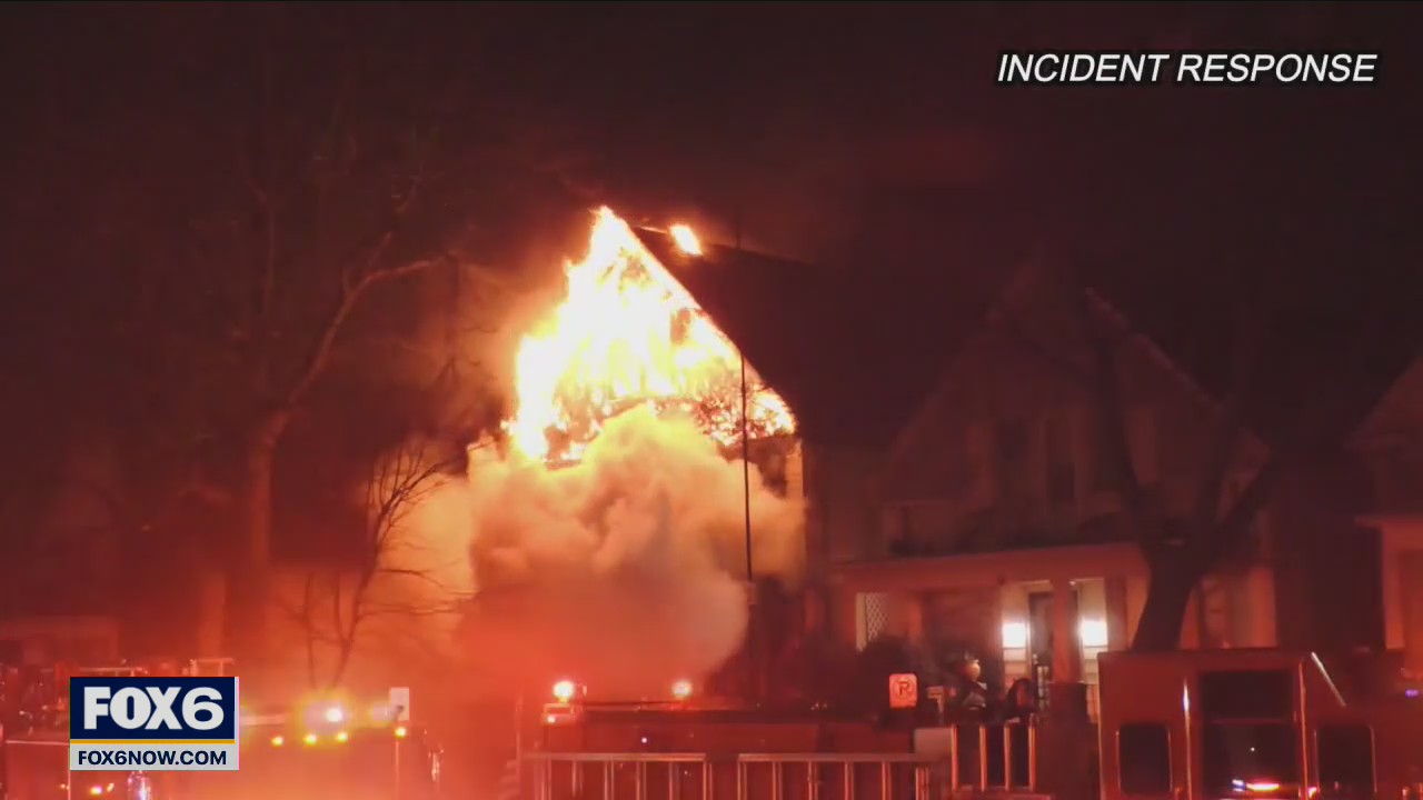 House fire near 24th and Burleigh