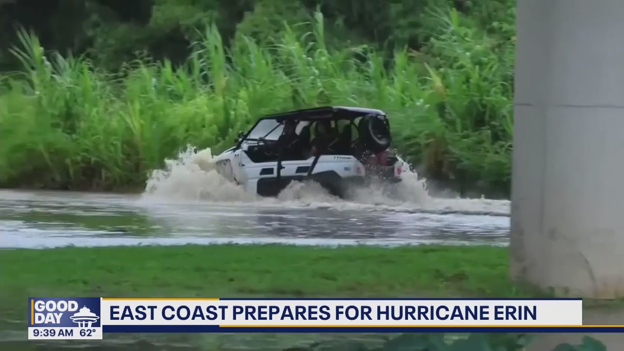 East Coast US braces for Hurricane Erin's impact