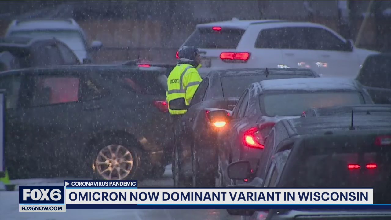 Omicron Wisconsin's dominant COVID variant after 4 weeks